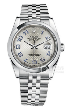 Rolex DATEJUST 116200-63600蓝色数字银盘(11620063600蓝色数字银盘) <em>watch</em>