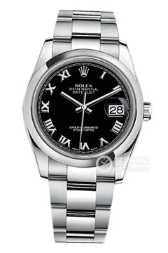 Rolex DATEJUST 116200-0061黑盘罗马时标(1162000061黑盘罗马时标) <em>watch</em>