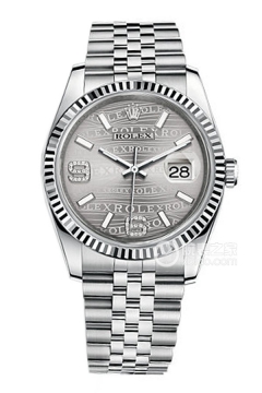 Rolex DATEJUST 116234银盘镶钻纪念表带(116234银盘镶钻纪念表带) <em>watch</em>