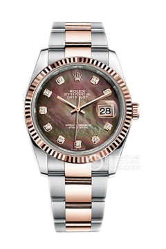 Rolex DATEJUST 116231 黑贝母盘镶钻蚝式表带(116231黑贝母盘镶钻蚝式表带) <em>watch</em>