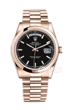 Rolex DAY-DATE 118205(Black Dial)(118205BlackDial) <em>watch</em>