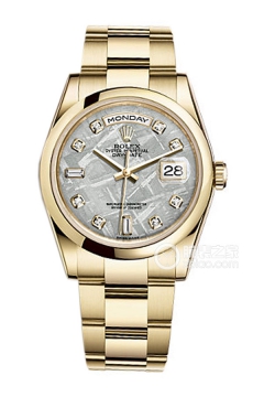 Rolex DAY-DATE 118208 Meteorite Dial with Diamonds and Oyster Bracelet(118208MeteoriteDialwithDiamondsandOysterBracelet) <em>watch</em>