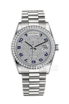Rolex DAY-DATE 118346 Full Pave Diamond Dial(118346FullPaveDiamondDial) <em>watch</em>