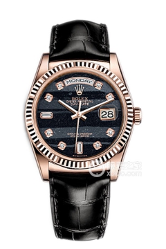 Rolex DAY-DATE 118135 Hematite Dial with Diamonds(118135HematiteDialwithDiamonds) <em>watch</em>