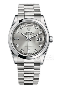 Rolex DAY-DATE 118206Silver Dialwith Diamonds(118206SilverDialwithDiamonds) <em>watch</em>
