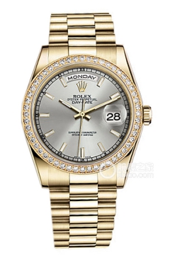 Rolex DAY-DATE 118348Silver Dial(118348SilverDial) <em>watch</em>