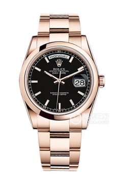 Rolex DAY-DATE 118205 Black Dial(118205BlackDial) <em>watch</em>