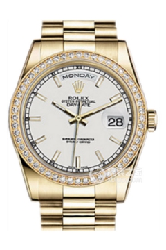 Rolex DAY-DATE 118348White Dial(118348WhiteDial) <em>watch</em>