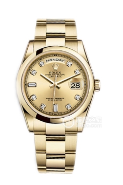 Rolex DAY-DATE 118208 Champagne Dial with Diamonds(118208ChampagneDialwithDiamonds) <em>watch</em>