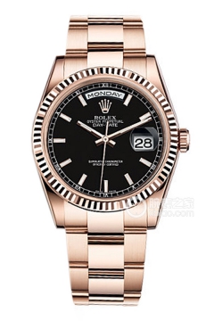 Rolex DAY-DATE 118235 Black Dial with Oyster Bracelet(118235BlackDialwithOysterBracelet) <em>watch</em>