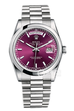Rolex DAY-DATE 118206 Cherry Dial(118206CherryDial) <em>watch</em>