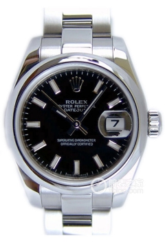 Rolex LADY-DATEJUST 179160 Black Dial with Oyster Bracelet(179160BlackDialwithOysterBracelet) <em>watch</em>