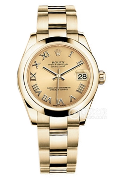 Rolex LADY-DATEJUST 178248 Gold Dial with Oyster Bracelet(178248GoldDialwithOysterBracelet) <em>watch</em>
