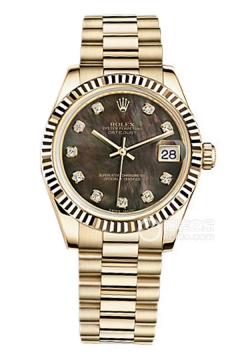 Rolex LADY-DATEJUST 178278 Black Mother of Pearl with Diamonds Dial(178278BlackMotherofPearlwithDiamondsDial) <em>watch</em>