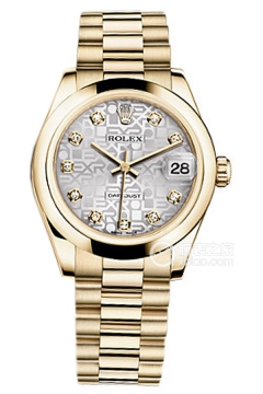 Rolex LADY-DATEJUST 178248 Silver Commemorative Pattern Dial with Diamonds(178248SilverCommemorativePatternDialwithDiamonds) <em>watch</em>