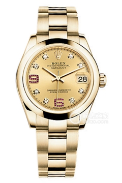 Rolex LADY-DATEJUST 178248 Gold Dial with Rubies(178248GoldDialwithRubies) <em>watch</em>