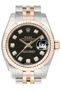Rolex LADY-DATEJUST 179171 Black Dial(179171BlackDial) <em>watch</em>