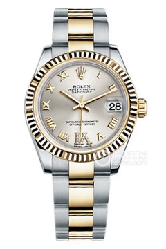 Rolex LADY-DATEJUST 178273 Silver Roman Dial(178273SilverRomanDial) <em>watch</em>