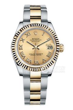 Rolex LADY-DATEJUST 178273 Gold Roman Numerals Dial(178273GoldRomanNumeralsDial) <em>watch</em>