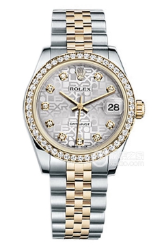 Rolex LADY-DATEJUST 178383-63163 J Silver Commemorative Pattern Dial(17838363163JSilverCommemorativePatternDial) <em>watch</em>