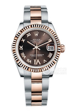 Rolex LADY-DATEJUST 178271 Chocolate Dial with Oyster Bracelet(178271ChocolateDialwithOysterBracelet) <em>watch</em>