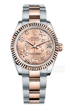 Rolex LADY-DATEJUST 178271 Pink Floral Dial with Oyster Bracelet(178271PinkFloralDialwithOysterBracelet) <em>watch</em>