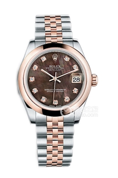 Rolex LADY-DATEJUST 178241 Black Mother of Pearl with Diamonds(178241BlackMotherofPearlwithDiamonds) <em>watch</em>