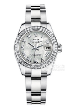 Rolex LADY-DATEJUST 179384 White Mother of Pearl Dial(179384WhiteMotherofPearlDial) <em>watch</em>
