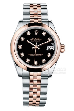Rolex LADY-DATEJUST 178241 Black Dial with Diamonds(178241BlackDialwithDiamonds) <em>watch</em>