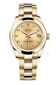 Rolex LADY-DATEJUST 178248 Champagne Dial with Diamonds and Oyster Bracelet(178248ChampagneDialwithDiamondsandOysterBracelet) <em>watch</em>