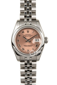 Rolex LADY-DATEJUST 179160 Roman Numerals Pink Dial(179160RomanNumeralsPinkDial) <em>watch</em>