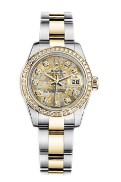 Rolex LADY-DATEJUST 179383 Gold Crystal(179383GoldCrystal) <em>watch</em>