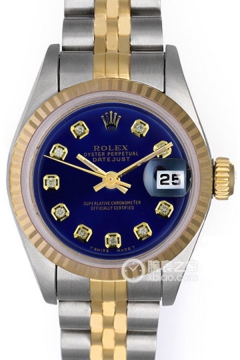 Rolex LADY-DATEJUST 179173-63133Blue Dialwith Diamonds(17917363133BlueDialwithDiamonds) <em>watch</em>