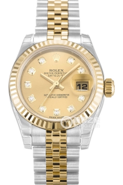 Rolex LADY-DATEJUST 179173 Champagne Diamond Dial(179173ChampagneDiamondDial) <em>watch</em>