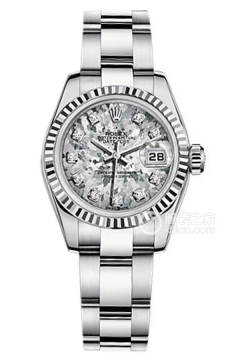 Rolex LADY-DATEJUST 179174 Gray Gold Crystal Dial(179174GrayGoldCrystalDial) <em>watch</em>
