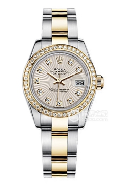 Rolex LADY-DATEJUST 179383(Ivory Sunburst Dial)(179383IvorySunburstDial) <em>watch</em>