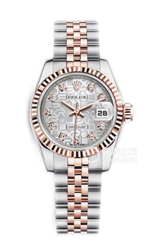 Rolex LADY-DATEJUST 179171 Silver Commemorative Pattern with Diamonds(179171SilverCommemorativePatternwithDiamonds) <em>watch</em>