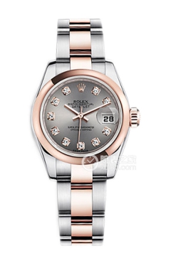 Rolex LADY-DATEJUST 179161 Diamond Markers Gray Dial(179161DiamondMarkersGrayDial) <em>watch</em>