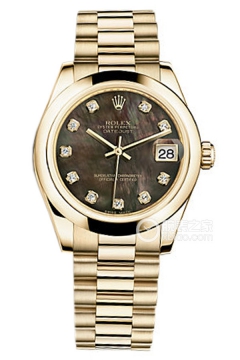 Rolex LADY-DATEJUST 178248 Black Mother of Pearl with Diamonds(178248BlackMotherofPearlwithDiamonds) <em>watch</em>