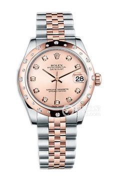 Rolex LADY-DATEJUST 178341-63161 G Pink Dial with Diamonds(17834163161GPinkDialwithDiamonds) <em>watch</em>