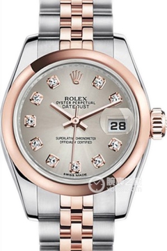 Rolex LADY-DATEJUST 179161 Stainless Steel Dial with Diamonds(179161StainlessSteelDialwithDiamonds) <em>watch</em>