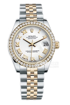 Rolex LADY-DATEJUST 178383-63163 White Roman Dial(17838363163WhiteRomanDial) <em>watch</em>