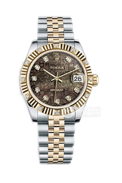 Rolex LADY-DATEJUST 178313 Black Mother of Pearl Commemorative with Diamonds(178313BlackMotherofPearlCommemorativewithDiamonds) <em>watch</em>