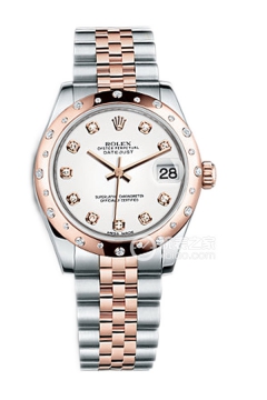 Rolex LADY-DATEJUST 178341-63161 G White Dial with Diamonds(17834163161GWhiteDialwithDiamonds) <em>watch</em>