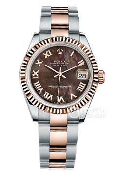Rolex LADY-DATEJUST 178271 Black Mother of Pearl with Oyster Bracelet(178271BlackMotherofPearlwithOysterBracelet) <em>watch</em>