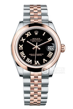 Rolex LADY-DATEJUST 178241 Black Roman Dial(178241BlackRomanDial) <em>watch</em>