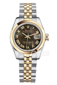 Rolex LADY-DATEJUST 179163 Black Mother of Pearl Dial(179163BlackMotherofPearlDial) <em>watch</em>