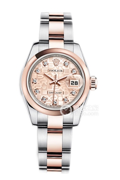 Rolex LADY-DATEJUST 179161 Pink Commemorative Pattern Dial with Oyster Bracelet(179161PinkCommemorativePatternDialwithOysterBracelet) <em>watch</em>
