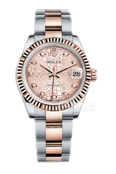 Rolex LADY-DATEJUST 178271 Pink Commemorative Floral Dial with Diamonds and Oyster Bracelet(178271PinkCommemorativeFloralDialwithDiamondsandOysterBracelet) <em>watch</em>