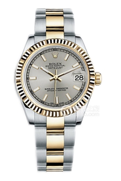 Rolex LADY-DATEJUST 178273 Gray Dial with Oyster Bracelet(178273GrayDialwithOysterBracelet) <em>watch</em>
